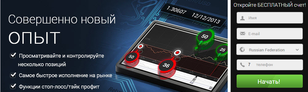 Grandoption - открыть счте Открыть демо счет в компании GrandOption